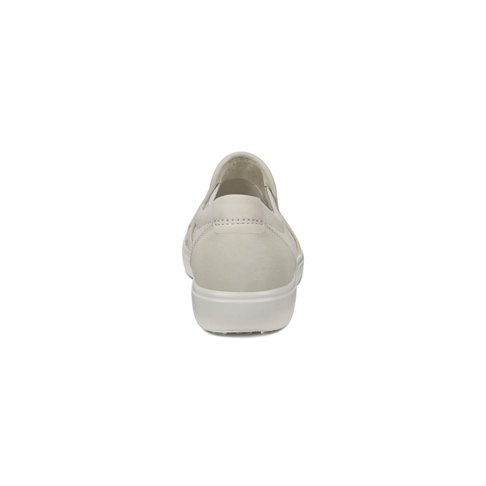 Slip On Mujer - ECCO Soft 7 - Blancos - QUN876124